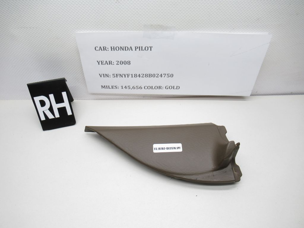 2003-2008 Honda Pilot Right Side Door Mirror Cover Trim Panel 76250-S9V-A01 OEM
