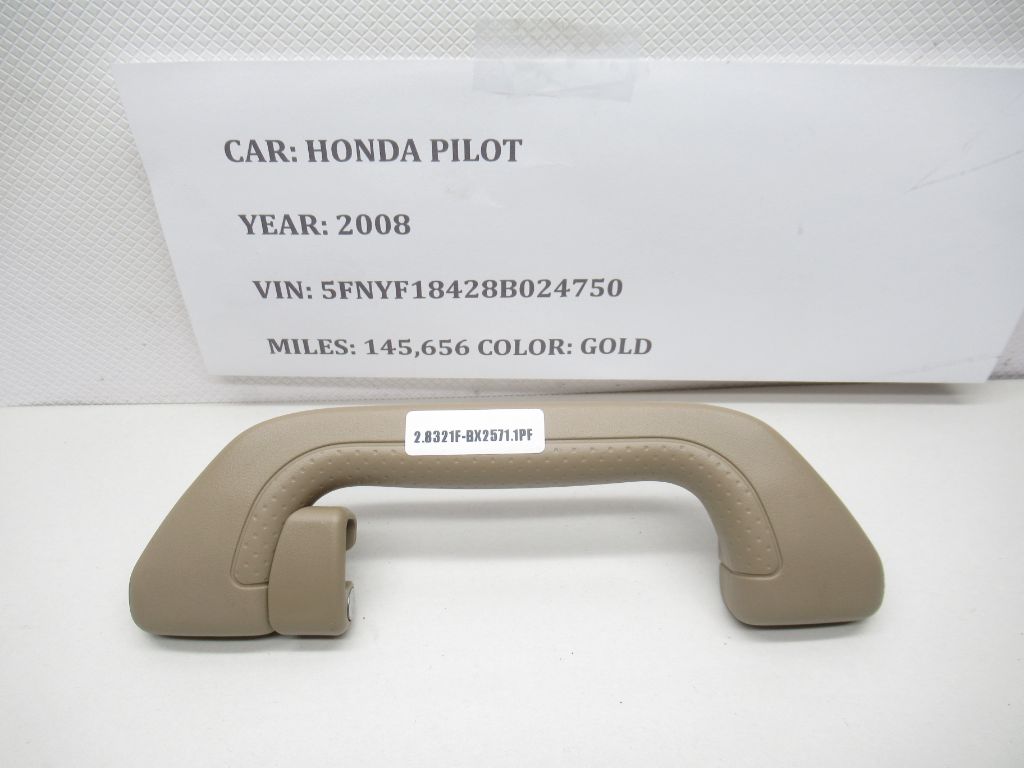 06-08 Honda Pilot Interior Roof Grab Grip Assist Bar Handle OEM