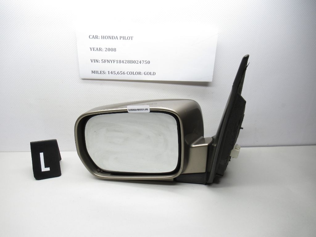 2008 Honda Pilot Door Side Mirror LH Part Number 76200S9VA01 OEM