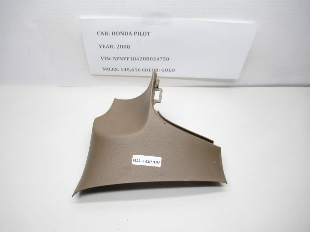 03-08 HONDA PILOT DASH PANEL DRIVER LEFT DASH TRIM 77240-S9VX-A010-20 OEM