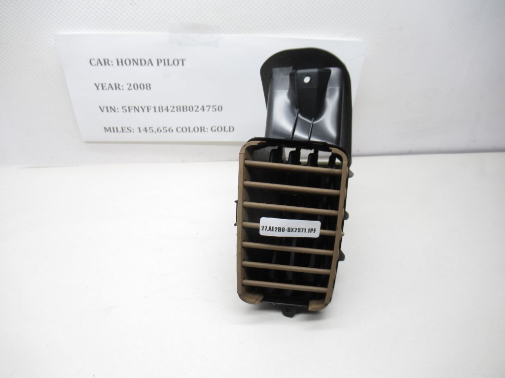 2008 HONDA PILOT FRONT CENTER CONSOLE A/C HEATER AIR VENT GRILLE OEM