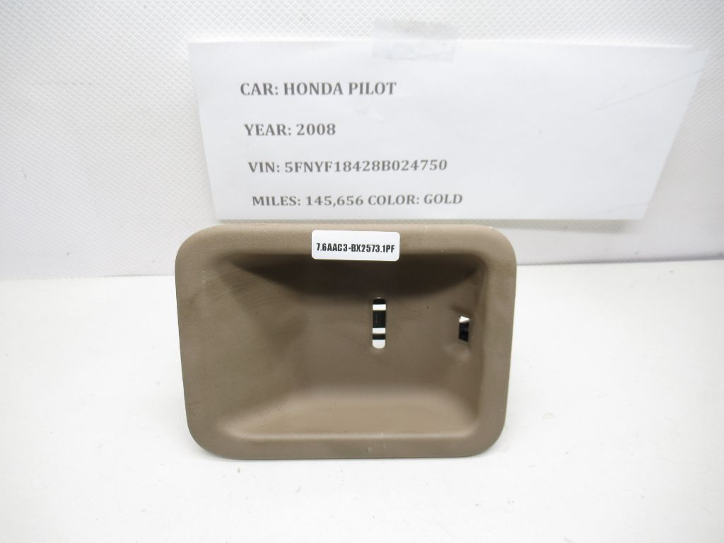 2003-2008 Honda Pilot Rear Seat Belt Cover 83265-S9V OEM