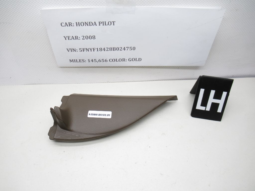 2003 - 2008 Honda Pilot Left Driver Side Door Mirror Cover Trim Panel OEM