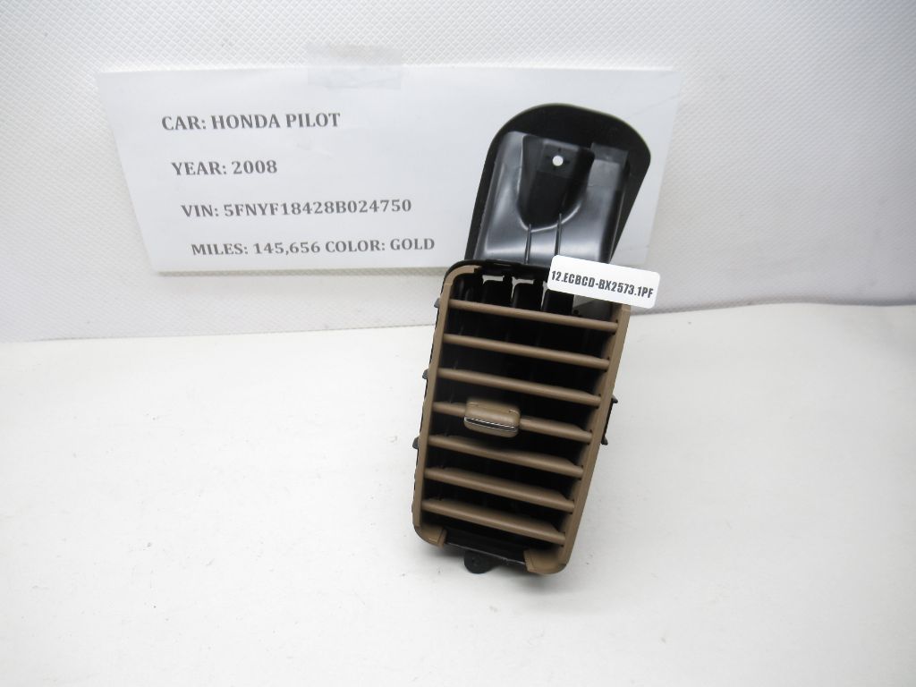 2006-2008 Honda Pilot Front Center Console A/C Air Vent 83406-S9VX OEM