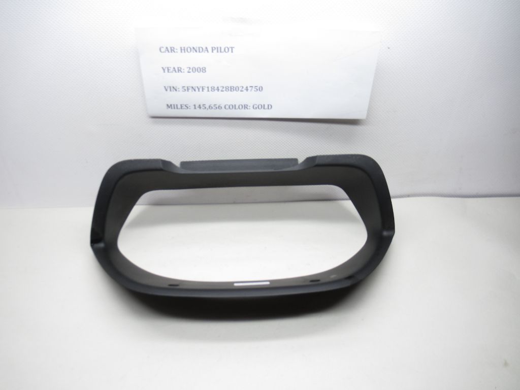 03 - 08 Honda Pilot Speedometer Cluster Trim Bezel 77200-S9V-A020-20 OEM