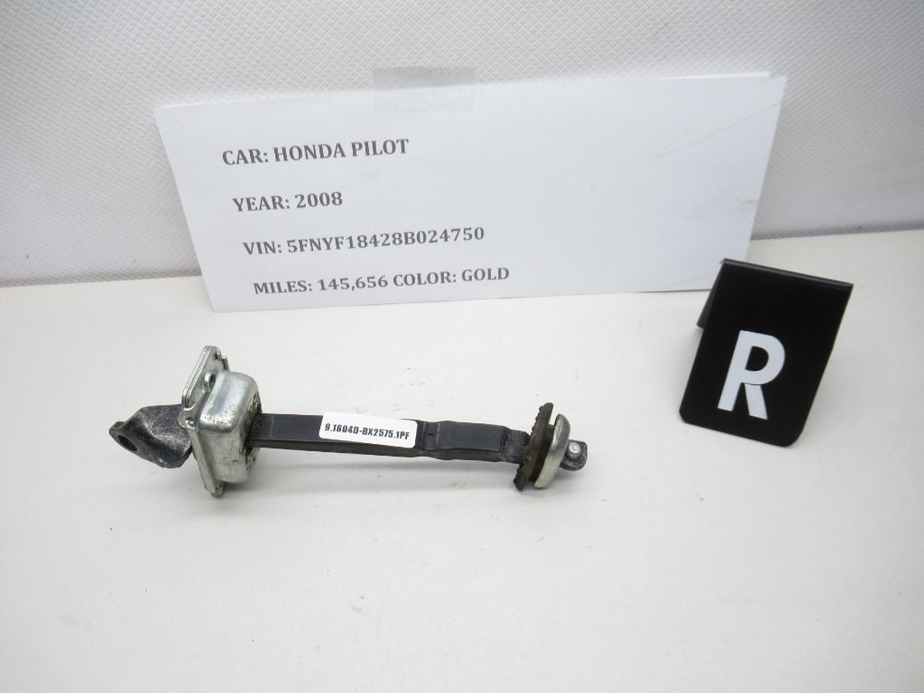 2006 - 2008 Honda Pilot Right Door Check Stopper 120-59060BR OEM