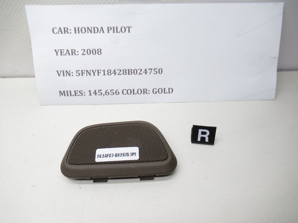 2006 - 2008 Honda Pilot Right Side Dash Tweeter Speaker 77132-S9V OEM