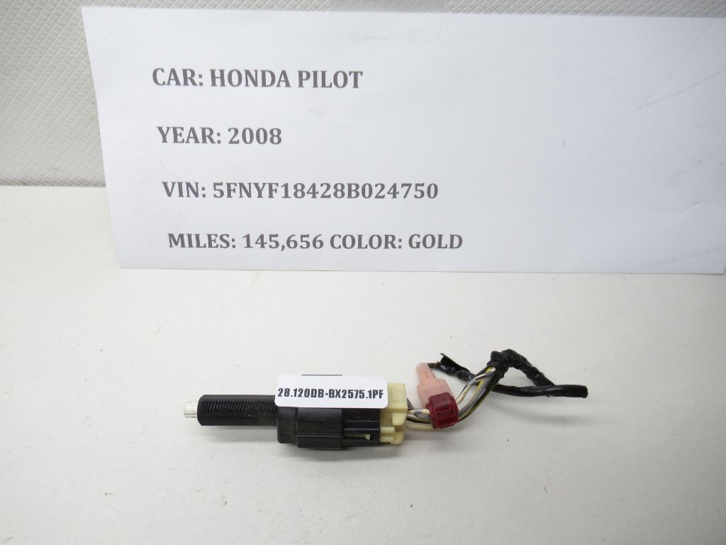 2006 - 2008 Honda Pilot Pedal Mounted Brake Light Switch 36750-SMA-013 OEM