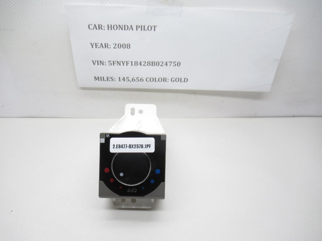 2003-2008 Honda Pilot A/C Heater Climate Temperature Switch  79660-S9V-A42ZA OEM