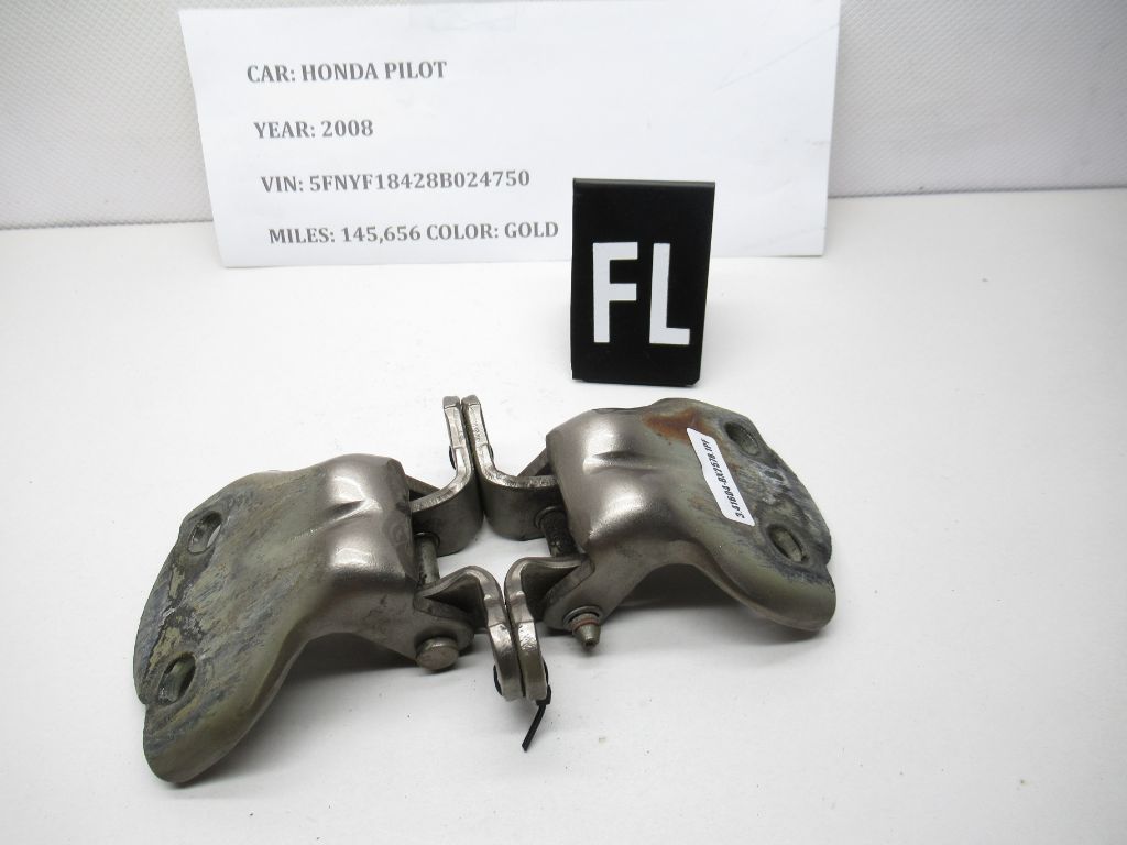 2003-2008 Honda Pilot Front Left Upper & Lower Hinges 67410-S9V-305ZZ OEM