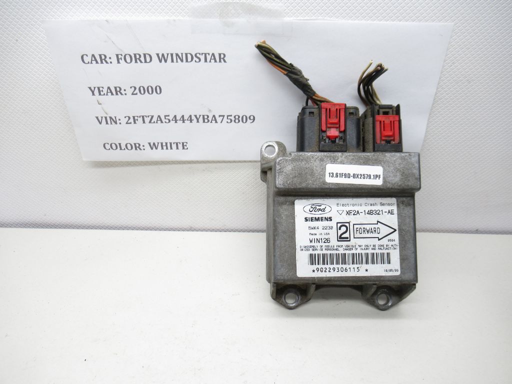 1999 - 2000 Ford Windstar Safety Control Module XF2A-14B321-AE OEM