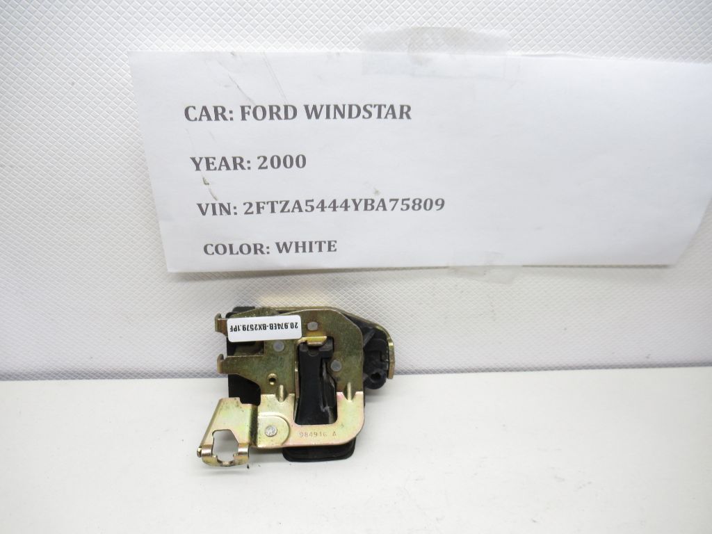 1999-2000 Ford Windstar Rear Trunk Boot Lock Catch Latch 984916A OEM