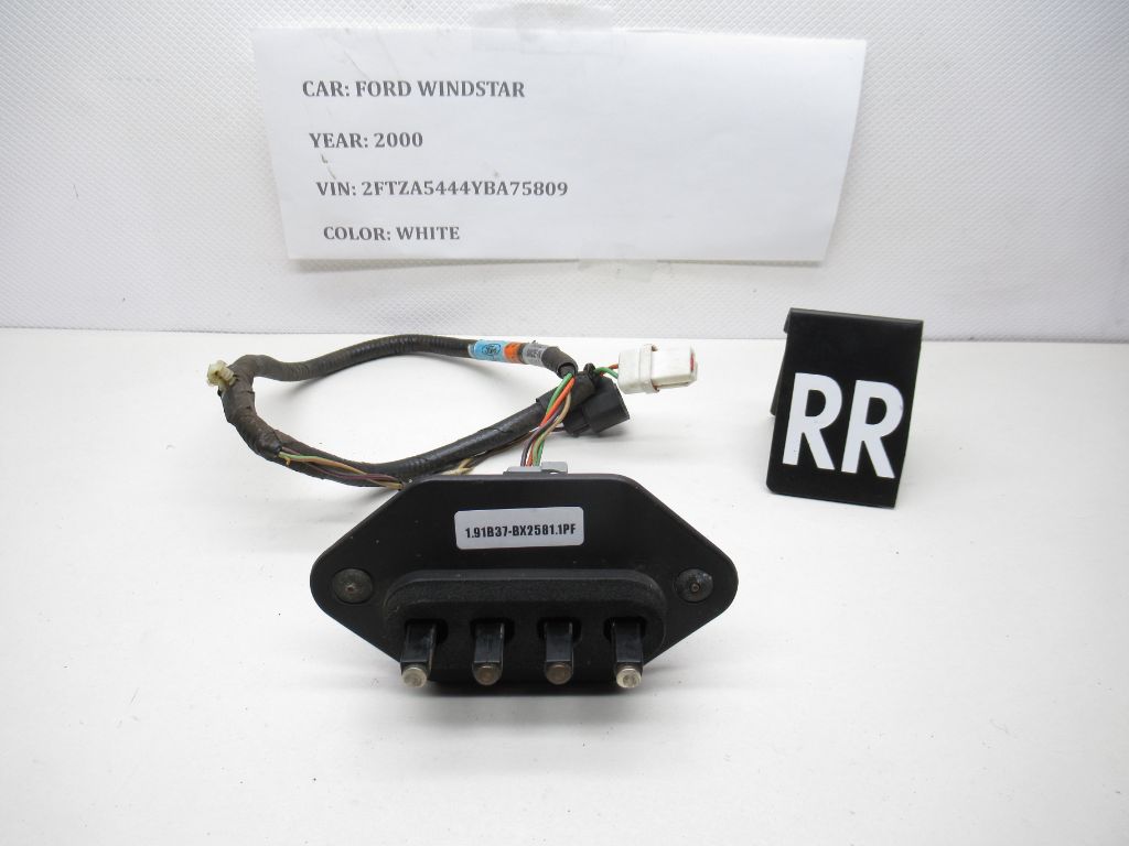 99-03 Ford Windstar Passenger Sliding Door Latch Lock Sensor XF2T-14A658 OEM