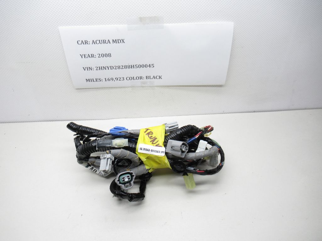 2007-2009 Acura MDX Rear Tailgate Center Wiring Wire Harness 32119-STX-A003 OEM