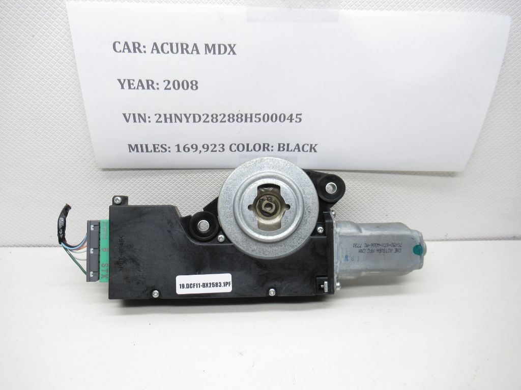 2007-2013 Acura MDX Sunroof Moon Roof Power Motor Assembly 70450-STX-A006-M1 OEM