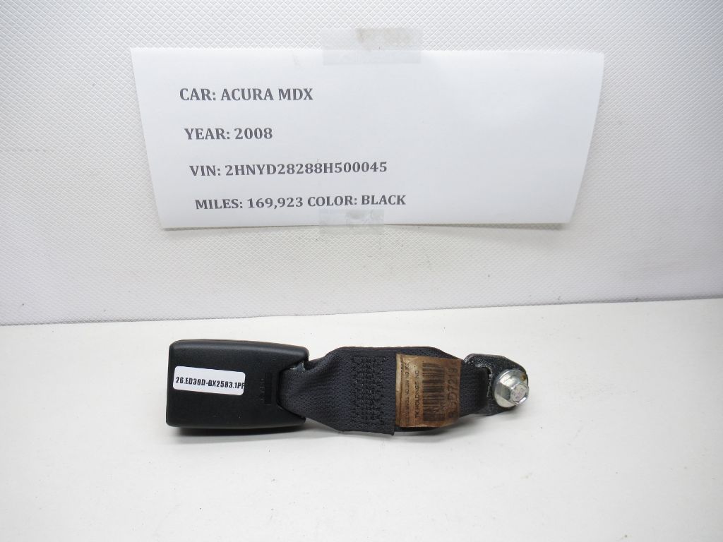 07-09 Acura MDX Rear Center Seat Belt Buckle 04813-STX-A00ZC OEM