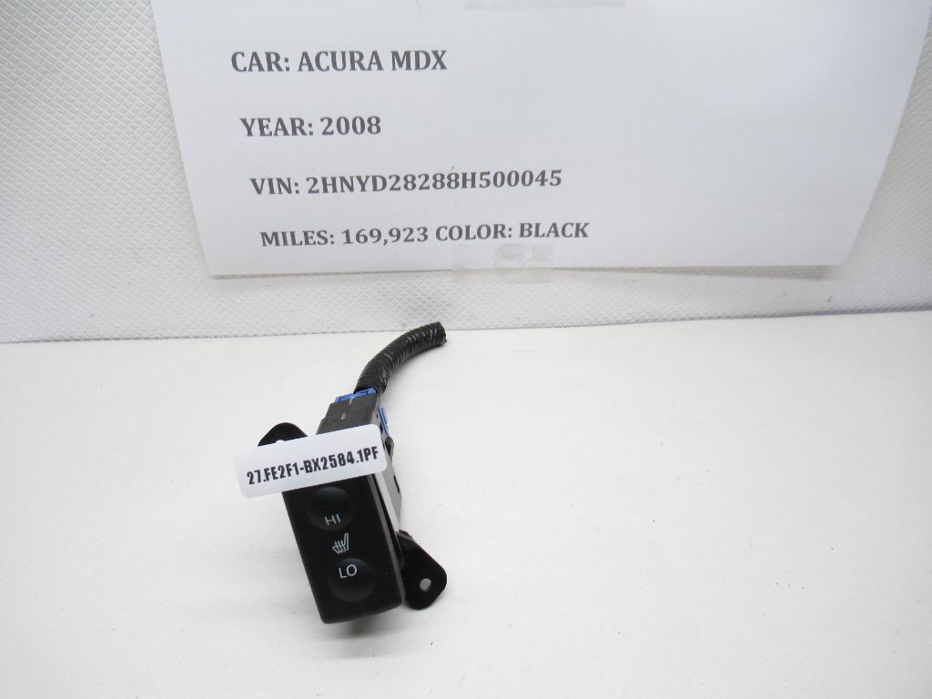 2007 - 2009 Acura MDX Heated Seat Switch Control M33218 OEM