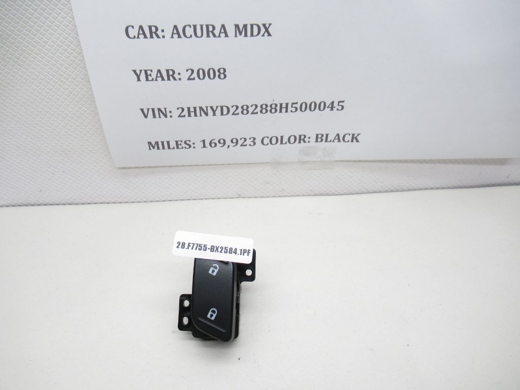 2007 - 2009 Acura MDX Power Window Switch M34540 2 OEM