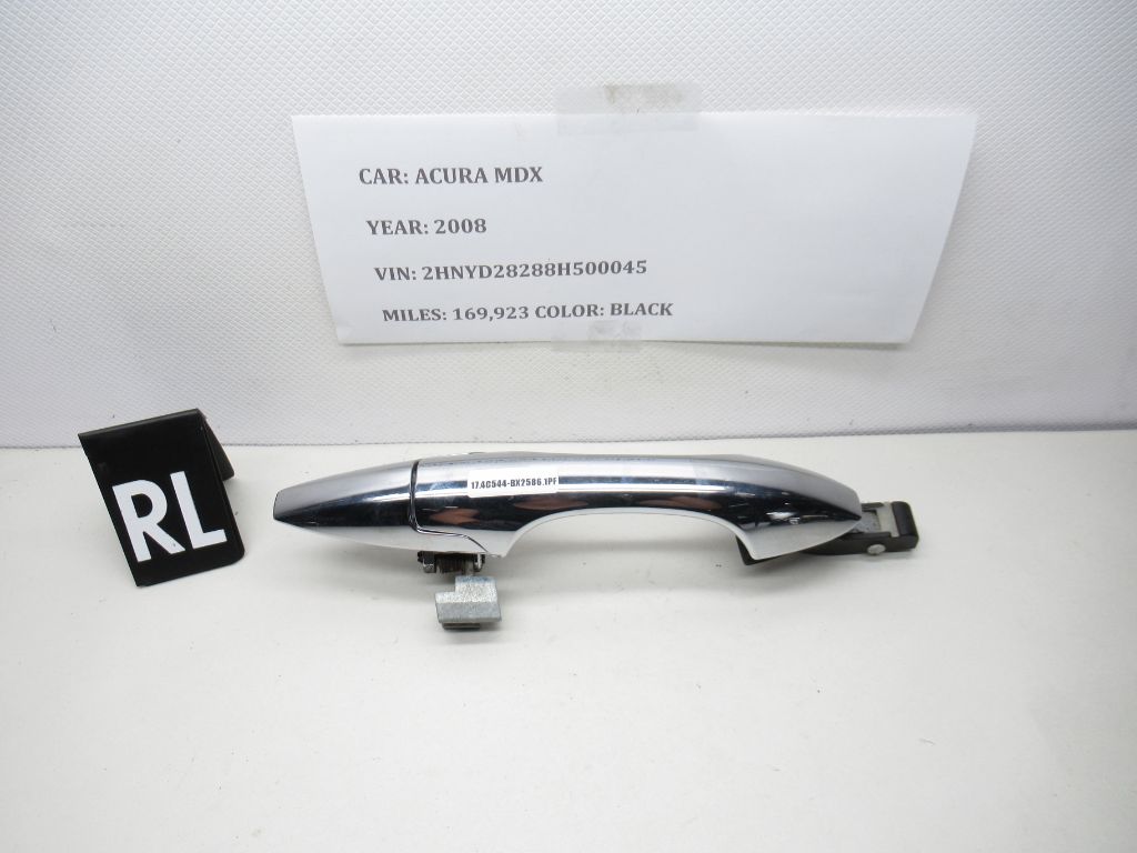 07-09 Acura MDX Exterior Door Handle Rear Left 72680 STX A02 OEM