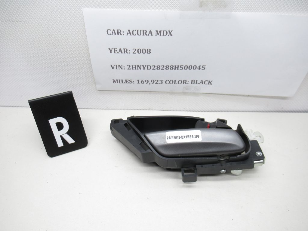 2007-2009 Acura MDX Right Door Handle Interior 607680 / 72120-STX-A01 OEM