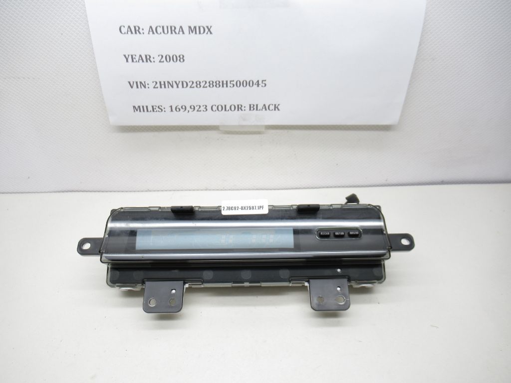 2007-2013 Acura MDX Information Display Screen 39710-A000 OEM