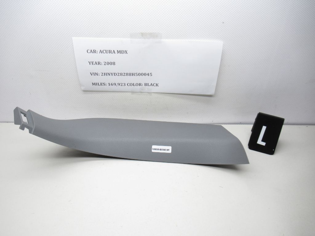 07-13 Acura MDX Trunk Left Side Upper Trim Cover Panel 84485-STX-A000 OEM