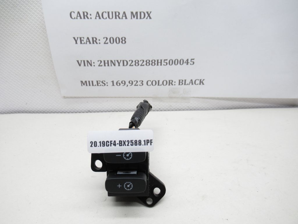07-09 ACURA MDX Left Dash Light Dimmer Switch M33050 OEM