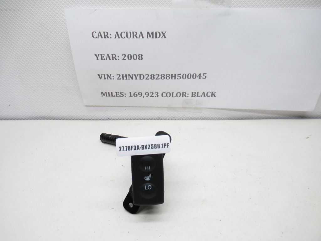 2007-2013 Acura MDX Front Center Console Heated Seat Switch Control M33138 2 OEM