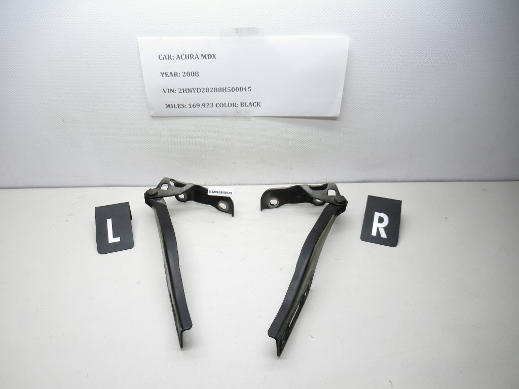 2007-2013 Acura MDX Left and Right  Hood Hinges 60120-STX-A00ZZ OEM