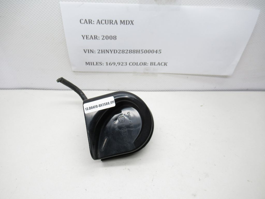 2007-2013 Acura MDX Pitch Tone Horn Signal E358943 OEM