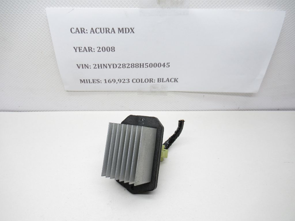 2007 - 2009 Acura RDX Heater Blower Motor Resistor 077800-0960 OEM