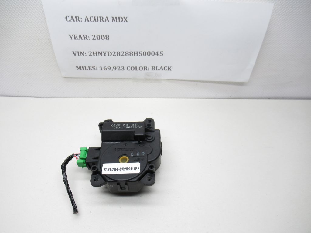 2007 - 2009 Acura MDX A/C Heater Blend Door Actuator AW063800-1080 OEM