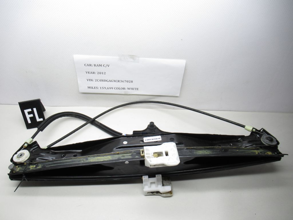 08-19 Ram C/V Caravan Front Left Driver Side Window Regulator 68030655AA OEM