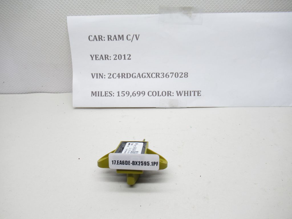09-20 Ram C/V Dodge Journey Front Impact Pressure Sensor 68137948AA OEM