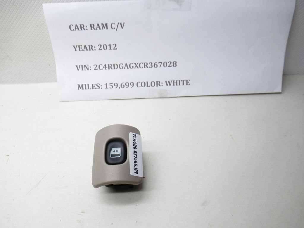 2017-2019 Dodge Grand Caravan Power Sliding Door Switch RH 28281400 OEM