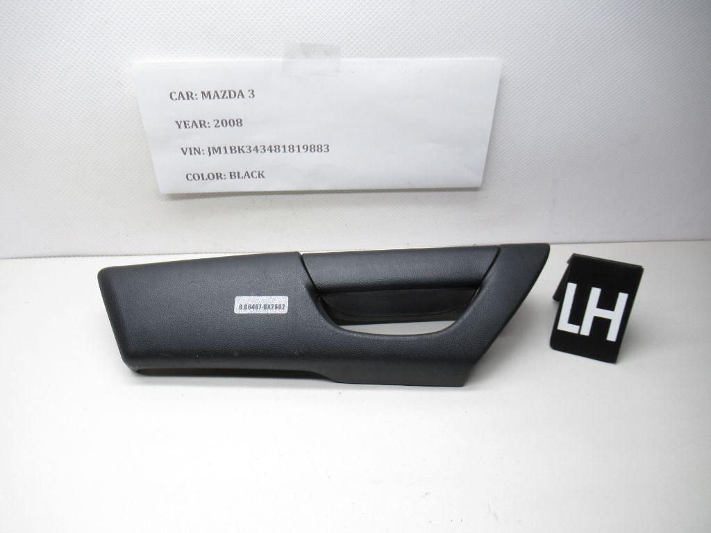 2004 - 2009 Mazda 3 Rear Left Side Door Arm Rest Grip Handle BP4K69396 OEM