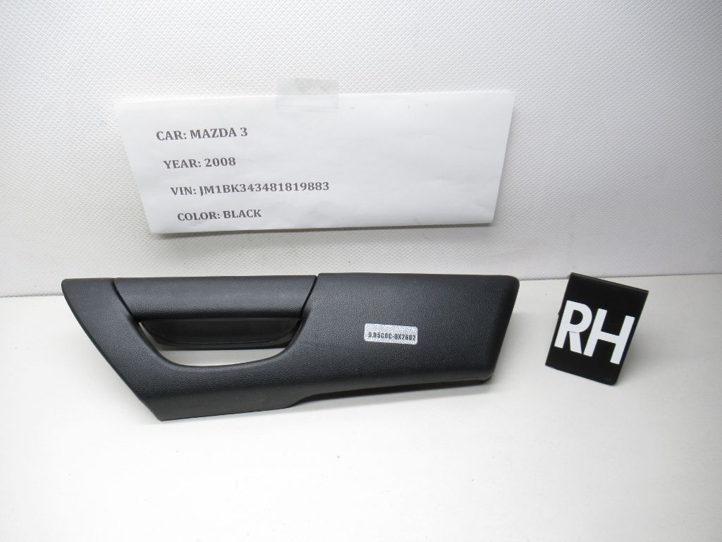 2004 - 2009 Mazda 3 Rear Right Side Door Arm Rest Grip Handle BP4K69376 OEM