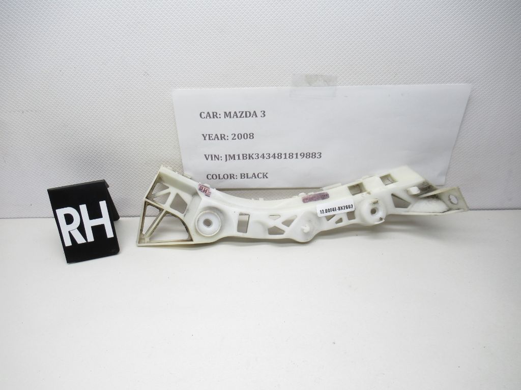 2004 - 2009 Mazda 3 Rear Right Bumper Support Bracket BP4K502H1 OEM