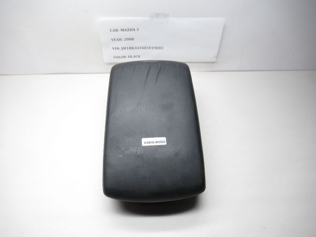 2004 - 2009 Mazda 3 Front Center Console Cover Lid/ Armrest BP4K6445X OEM