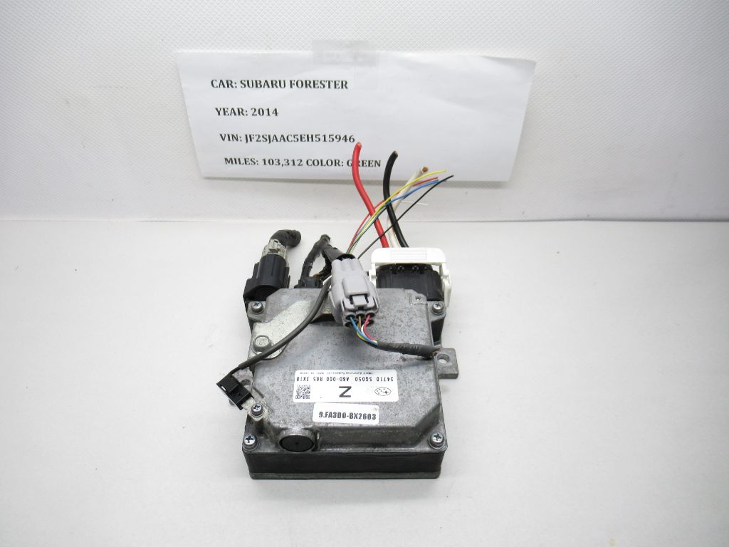 2014-2016 Subaru Forester Power Steering Control Module 34710-SG050 OEM
