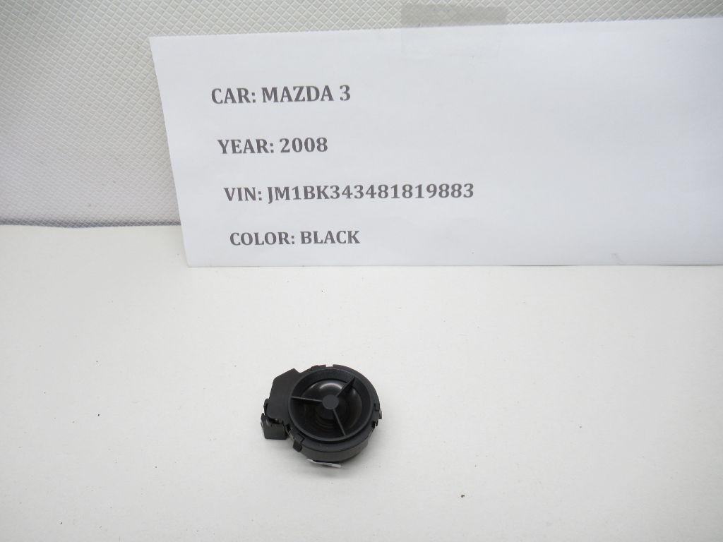 04-09 Mazda 3 Front Right or Left Door Inner Mirror Cover Tweeter GK2A66960 OEM