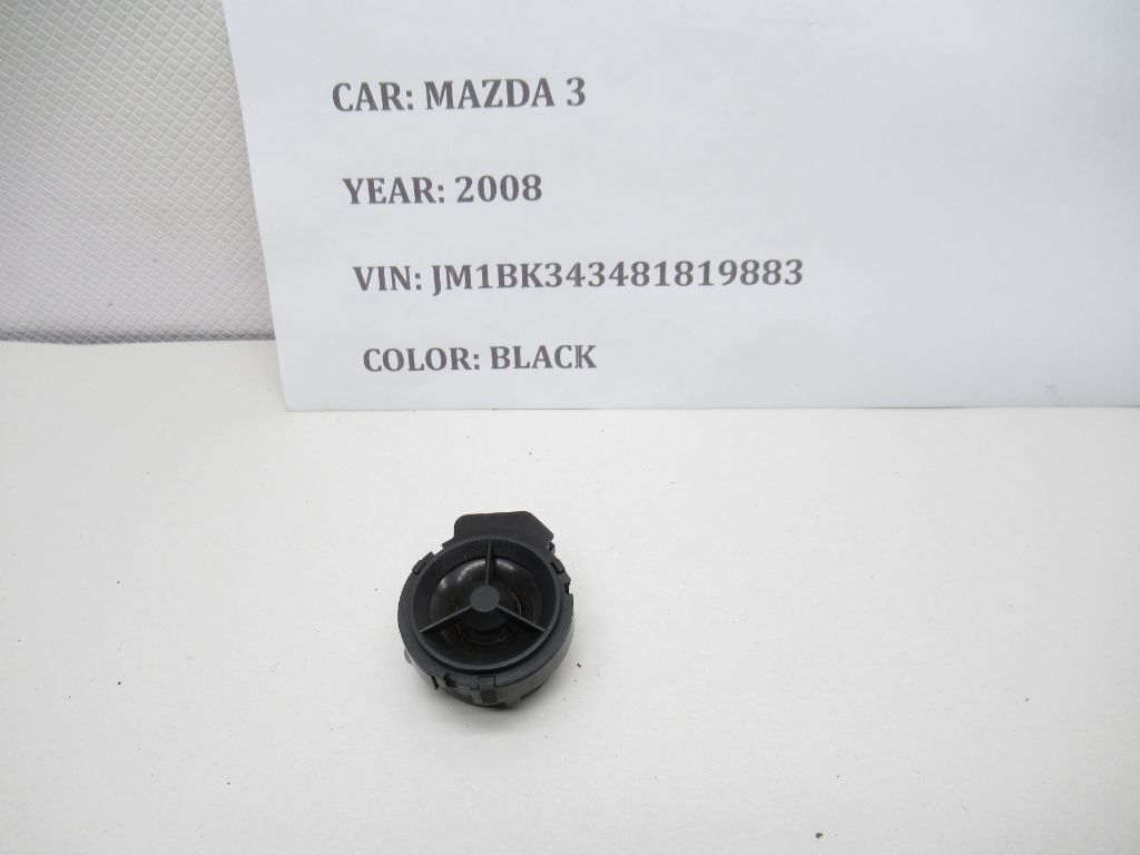 04-09 Mazda 3 Front Right or Left Door Inner Mirror Cover Tweeter GK2A66960 OEM