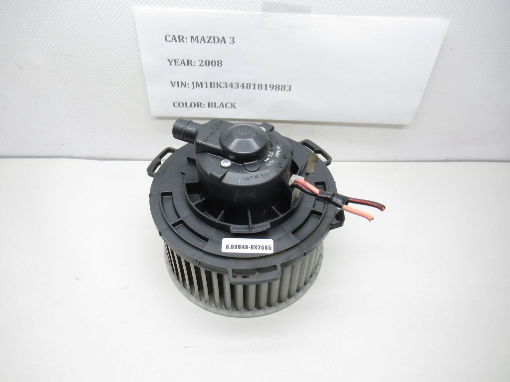 2004 - 2009 Mazda 3 Blower Motor 8940000 OEM