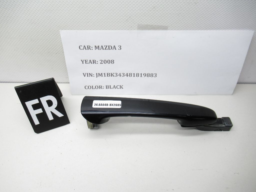 2004-2009 Mazda 3 Front Right Exterior Door Handle GJ6E58410P08 OEM