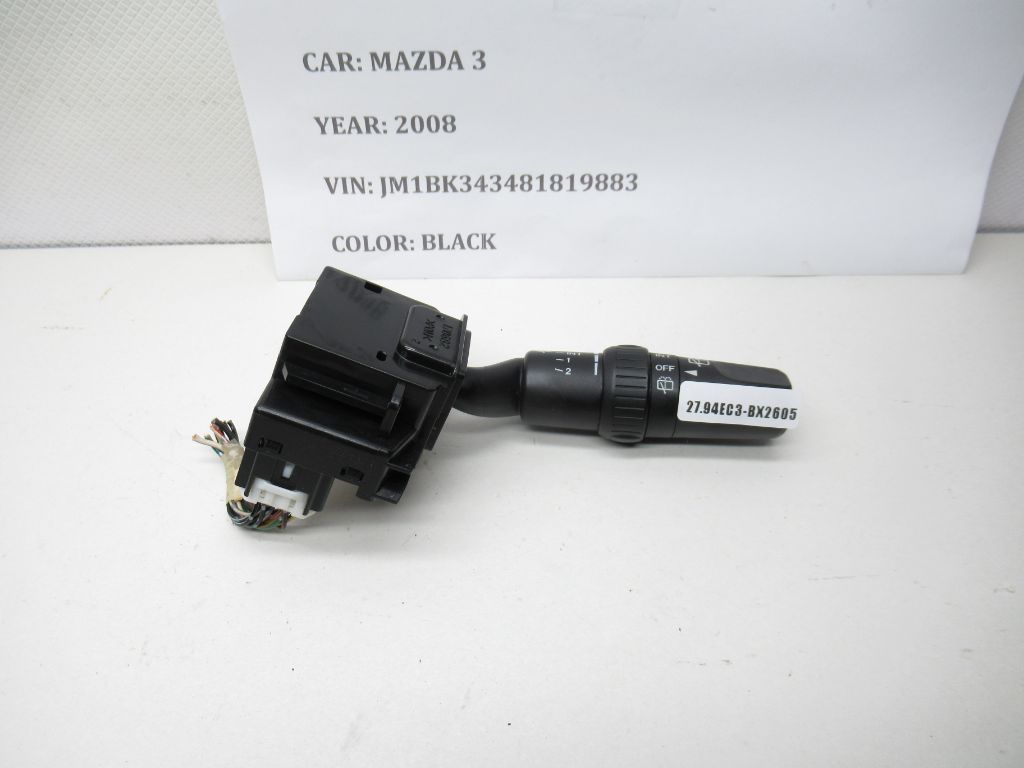 2004 - 2009 Mazda 3 Steering Column Windshield Wiper Control Switch 17D682 OEM