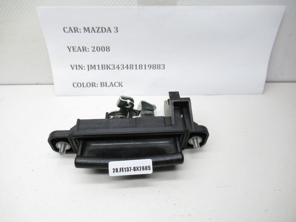 2004 - 2009 Mazda 3 Trunk Hatch Exterior Handle Lock Release Button MS3Y1738 OEM