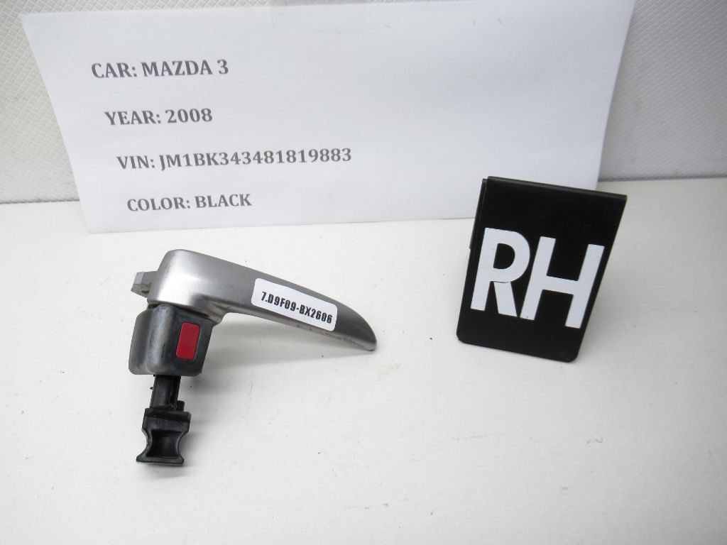 2004-2009 Mazda 3 Door Handle Interior Right RH OEM