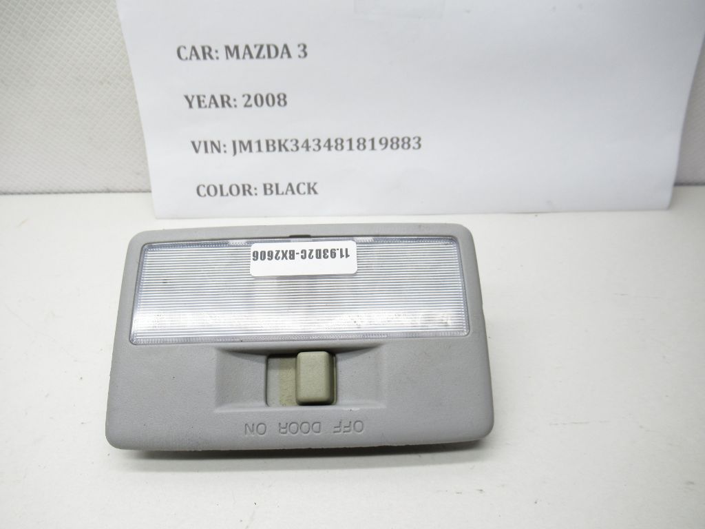 2004-2009 MAZDA 3 REAR ROOF READING DOME MAP LIGHT OEM