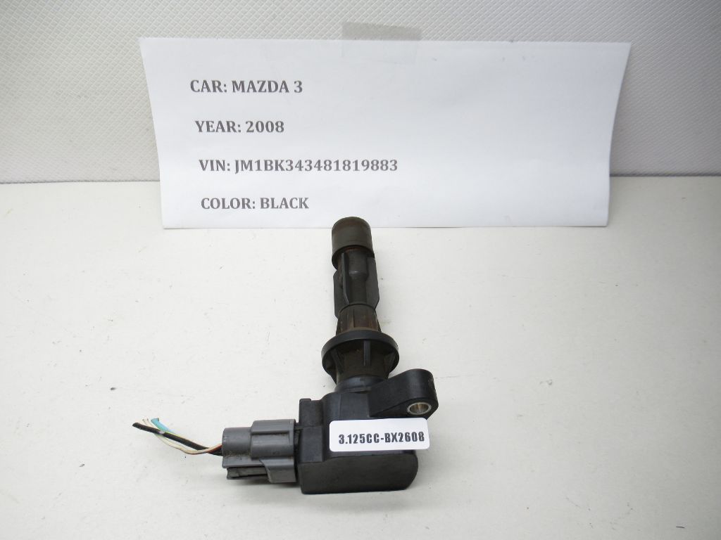 2007 - 2009 Mazda 3 Ignition Coil 6M8G-12A366 OEM