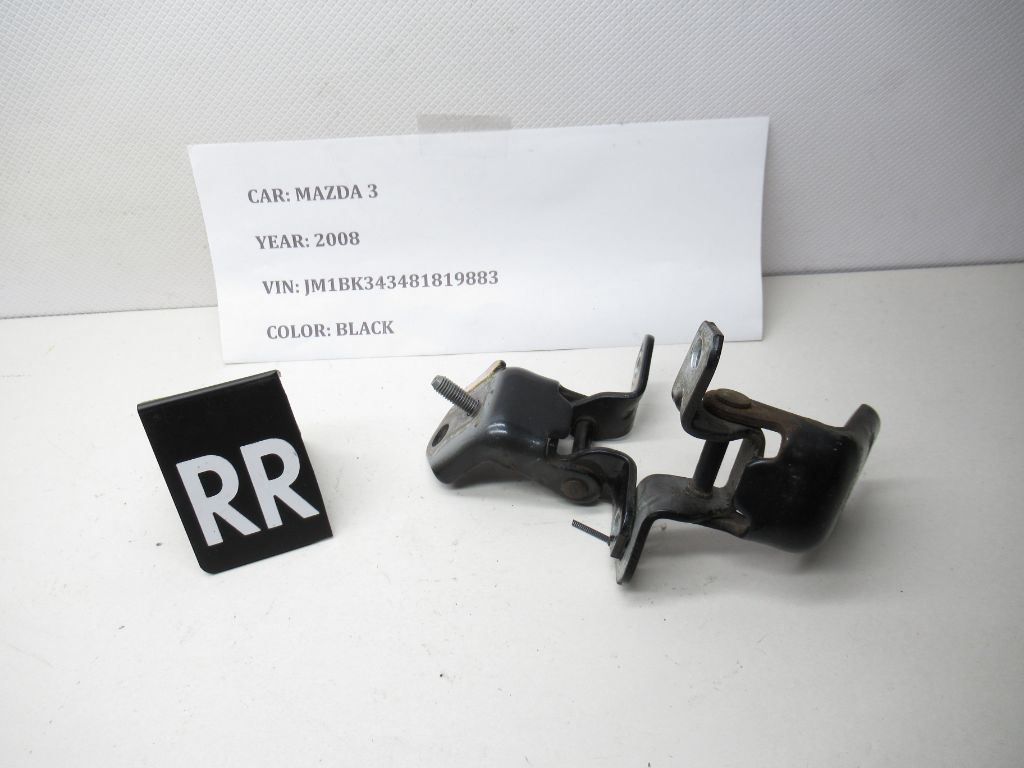 2007 - 2009 Mazda 3 Rear Right Door Hinges Set F15158210C OEM